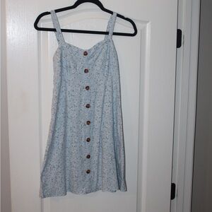 Floral Button-Down Dress